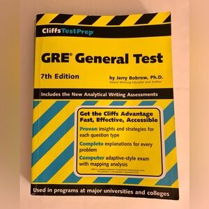 Cliffs Test Prep GRE General Test, 7th Edition